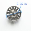 Peterbell Strive Urinal Strainer, Commercial Washout Urinal With Top Spud
