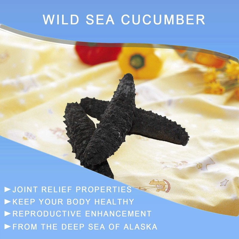 Sea Cucumber Wild Caught,Sun Dried Atlantic Black Pin Supplement All
