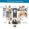 SNDWAY Handheld Digital Laser Distance Meter Portable Mini Range Finder