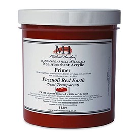 Michael Harding Non-Absorbent Primers (1Lt, Pozzuoli Red Earth)