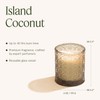 LA JOLIE MUSE Vanilla Coconut Scented Candles, Island Coconut Candles