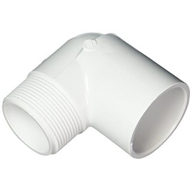 ~LASCO FITTINGS INC 410-015 1-1/2" MIPTxS 90^ ELL~