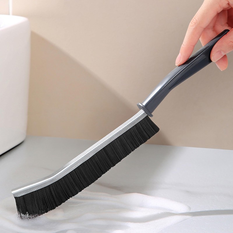 Techson 5 Pack Hard Bristle Crevice Cleaning Brushes with Long