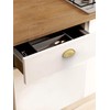 Alzassbg 10 Pack Brushed Gold Cabinet Cup Pulls, 3 Inch(76mm)