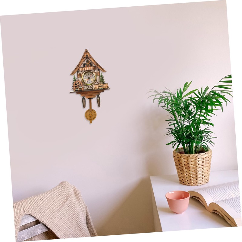 Zerodeko Cuckoo Wall Clock for Bedroom Living Room Office Decorative