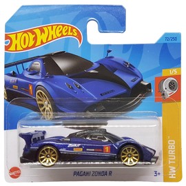 Hot Wheels - Pagani Zonda R - HW Turbo 1/5 - HKK83 - Short Card - Violet Metallic - Pirelli - Mattel 2023