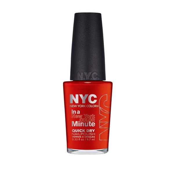 New York Color In A New York Color Minute Quick Dry Nail Polish, Spring Street, 0.33 Fluid Ounce