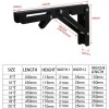 Black Folding Shelf Brackets Max Folding Shelf Brackets Heavy Duty