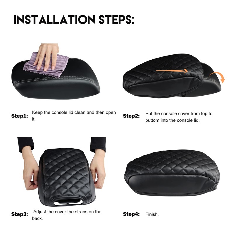 INTGET for Dodge Dart Center Console Cover 2016 2015 2014