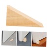 DOITOOL 10pcs Wooden Door Wedges Collision Door Stoppers Durable Wood