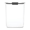 Rubbermaid Brilliance 16-Cup Airtight Food Storage Container with Lid Clear/Grey