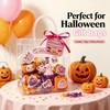 30 Pack PVC Halloween Goodie Bags,Clear Treat Bags with Tags