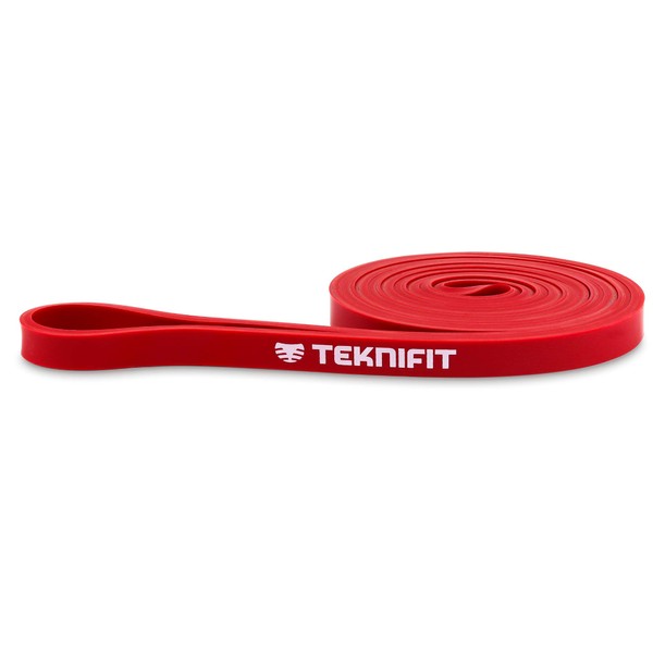 Teknifit Resistance Band - Single Pull Up Power Band - Full Body Workout and Home Fitness Solution - Inc FREE Exercise Guide Download