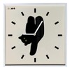 Wall Clock Innovative Nordic Style Cute Cat Pattern Silent Prevents