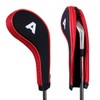 Andux Count Print Golf Iron Covers with Zipper Long Neck
