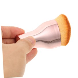 FRCOLOR 4pcs Nylon Makeup Brush Set Small Foundation Brush for Women Portable Foundation Liquid Makeup