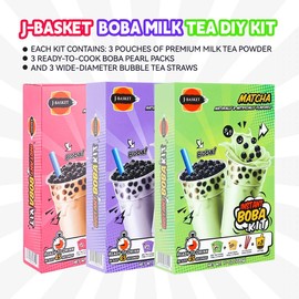 Milk tea, Japanese products, milk tea beverages, afternoon leisure drinks - Flavour: 3 FLAVORS