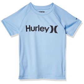 Hurley Playera de Surf para niños, Azul psíquico, 7