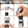 Stainless Steel Champagne Stoppers with Silicone, Reusable Wine Seal and