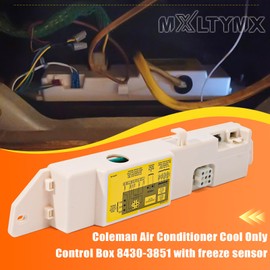 83303851 RV Thermostat Control Box Cool Control Package Replacement for Coleman Air Conditioner Cool Only with Freeze Sensor