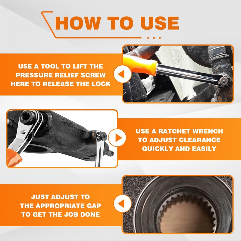 BARTOO Automatic Slack Adjuster Tool (Slack Adjuster Tool Kit)