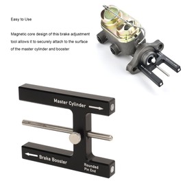 Brake Adjustment Tool with Adjustable Pin Aluminium Alloy Brake Booster Adjustment Tool Brake Booster Master Cylinder Push Rod for Brake Booster