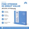 MOOZAK Violin Strings 4/4 Full Size Set with Extra E