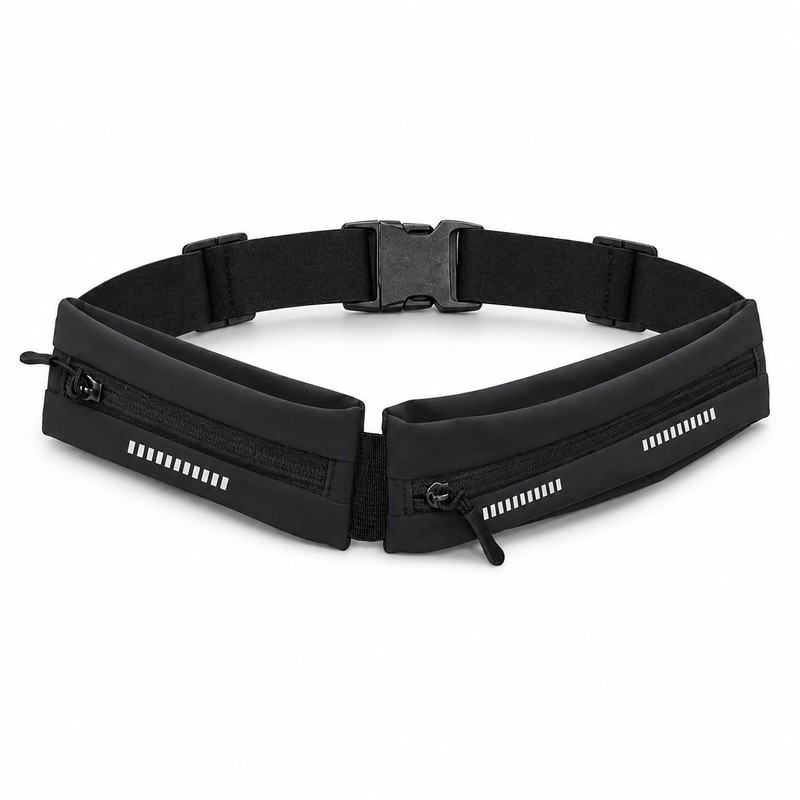 Cinturón para correr para hombres y mujeres, riñonera con soporte