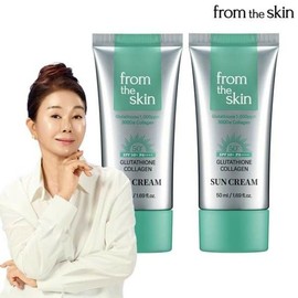 from the skin [Fashion Plus][From the Skin][From the Skin] Glutathione Collagen Sun Cream 1+1 / [패션플러스][프롬더스킨][프롬더스킨] 글루타치온 콜라겐 선크림 1+1