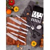 Knife Block Set, FOHERE Knife Set with Advanced Self Sharpening