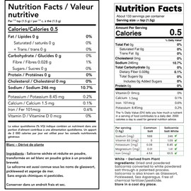 SaltWise Salicornia White Salt – Low Sodium Salt Substitute, Plant-Based Mineral Salt, Kosher, 100% Natural, No Additives (7.05 oz / 200g)