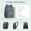 Multifunctional Laptop Backpack for Work Travel Leisure Water-Resistant Multiple Compartments