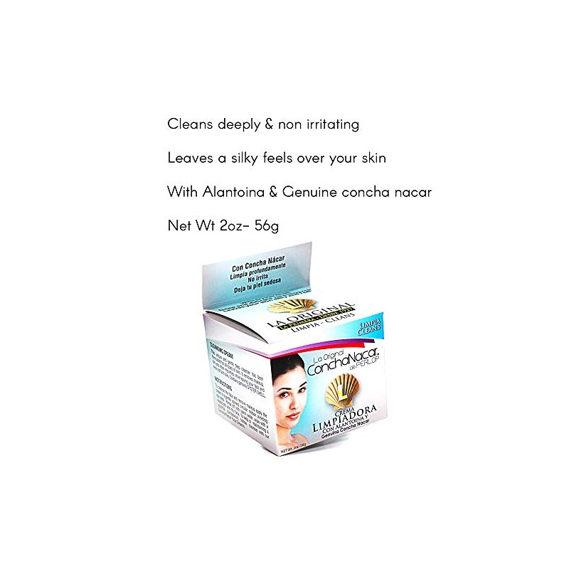 La Original Concha Nacar Crema Limpiadora 2 oz. by Concha
