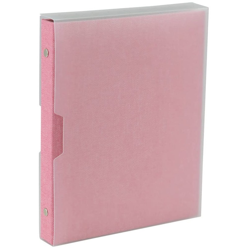 Nakabayashi cotto. A-COPLY-401-P Black Mat Photo Album, 6 Holes, Binder