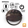 Maíz 3pzs Bocina Bluetooth Recargable Usb Inalambrica Portatil