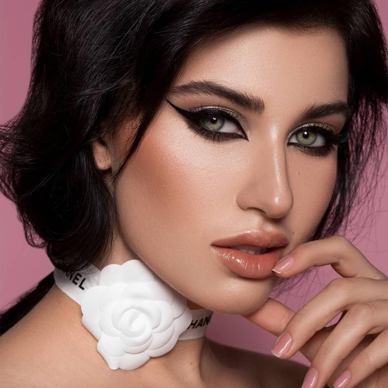 Erinde Single Black Eyeshadow Palette, Nude Tones Matte Black Eyeshadow