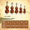 YoungMonic Violin 4/4 Full Size Kit for Beginners and Adults