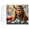 Unsterbliche Mythen des Nordens (Wandkalender 2025 DIN A3 quer), CALVENDO