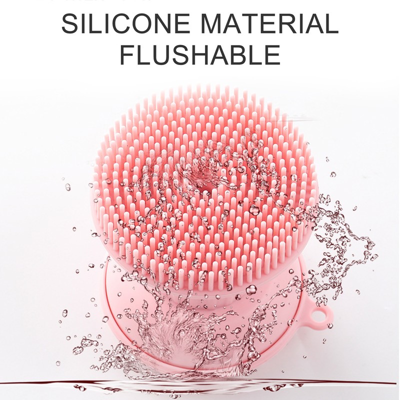 3 In 1 Cleansing Shampoo Manual Massage Brush Dual Head