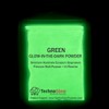 Green Glow in the Dark & UV Powder; 100-150 Microns