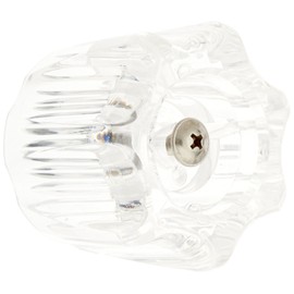 Pfister 9400860 Classic Round Acrylic Faucet Handle, Clear