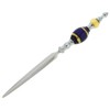 Glass Of Venice Murano Glass Letter Opener - Gold Blue