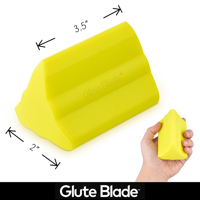 GLUTE BLADE Piriformis Massage Roller, Targeted Trigger Point Massager Tool