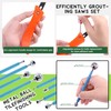 Keadic 22 Pcs Grout Removal Tool Set Contains Grout Saw