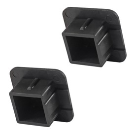 2 Pcs 1 1/4 Inch Hitch Cover Tube Cap 1.25" Universal Receiver Hitch Plug 1.25 inch Insert Hitch Receiver Cap Hitch Covers 1 1/4 Inch Trailer Hitch Receiver Covers