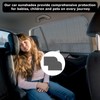 Pack of 2 car sun protection, car sun protection, car