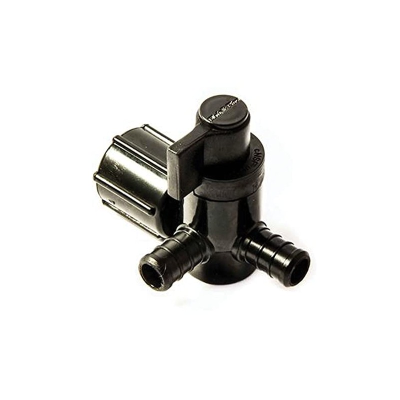 Ecopoly 29913 Plastic SW Bypass Valve, 0.5" Size