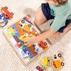 Melissa & Doug Construction Vehicles Wooden Chunky Puzzle (6 pcs)