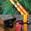 10x Strong Tarpaulin Elasticated Ball Bungee Cords - Boat Cover/Tarp
