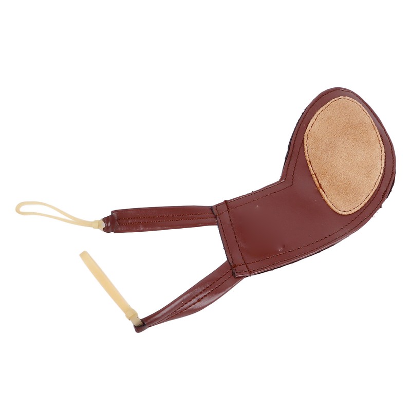 Violin Shoulder Rest Pad Handmade Soft Sheepskin Violin Chin Rest
